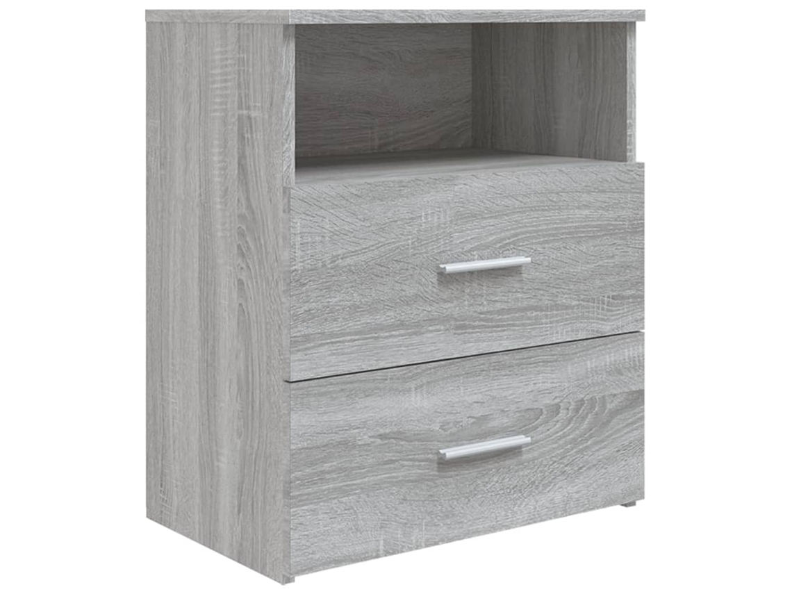 Mesa de Cabeceira LOVELY HOME Mesinha 50X32X60 Cm Sonoma Cinzento
