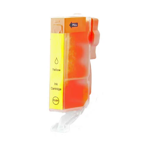 Reemplazo de cartucho de tinta genérico CANON Cli521 Amarillo 2936B001