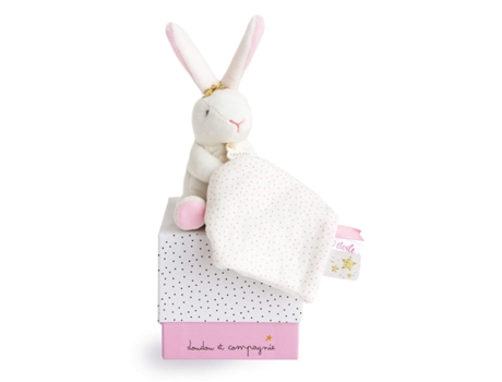 Peluche DOUDOU ET COMPAGNIE (Polyester - Rosa - 10 x 7 x 7 cm - 15 x 15 cm)