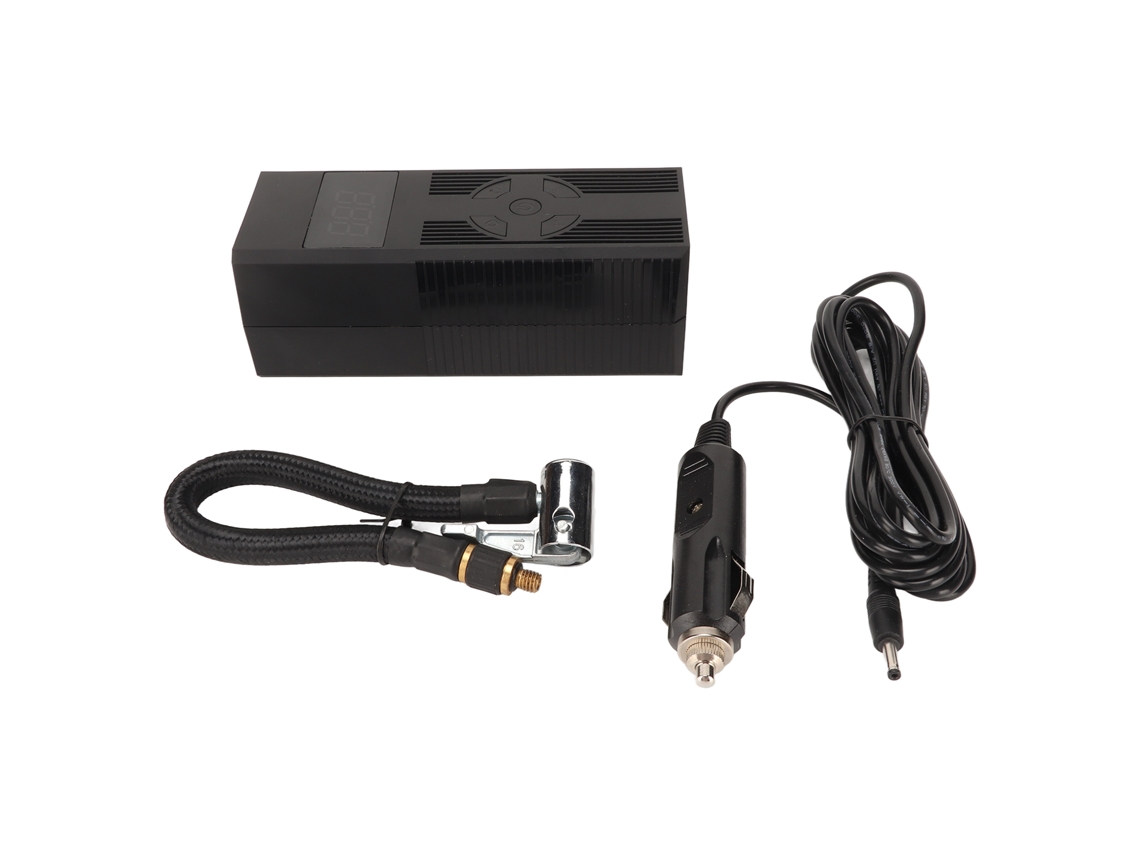 Inflador De Neumáticos Portátil Inalámbrico Con Apagado Automático Y Pantalla Digital Para Coches, Bicicletas, Motocicletas Y Balones.