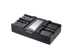 2026yncm-cargador De Baterías 4 Canales Para En-el15, Np-fw50, F970, Np-f550 - Cámara Sony A7iii, A7siii Y Accesorios De Fotografía