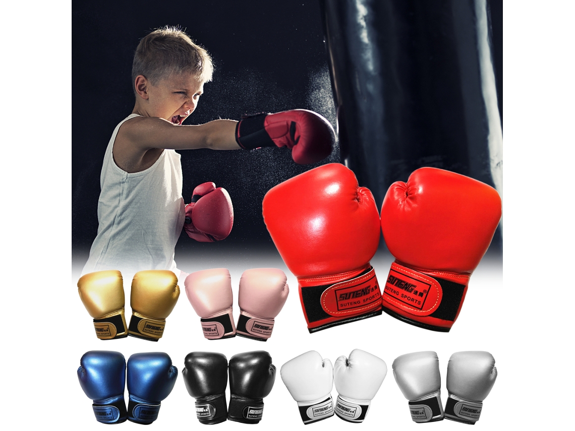 Guantes De Boxeo Para Niños De 3 A 10 Años. Equipo Deportivo De Entrenamiento De Muay Thai Y Kickboxing Para Niños.