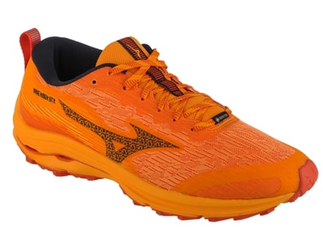 Zapatillas de Hombre MIZUNO Wave Rider Gtx Malla Naranja (44)