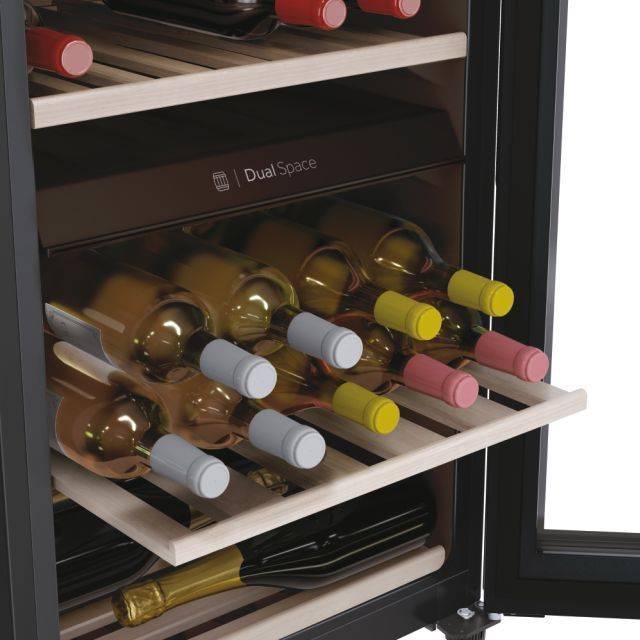 Vinoteca HAIER HWS42GDAU1 G (42 Botellas - Gris)