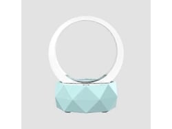Luz Noturna Bluetooth Com Alto-falante Vibratório Criativo Para Casa Inteligente Sem Fio Colorido Presente Alto-falante Bluetooth Rosa Branco Azu