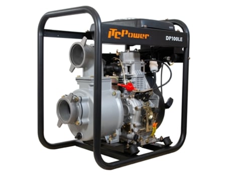 ITCPOWER DP100LE Motobomba Diesel 100 mm ITCPower arranque eléctrico