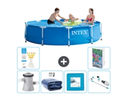 Intex Piscina Com Estrutura Redonda - 305x76 Cm - 7-peças S319