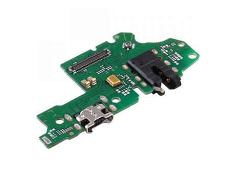Conector de carga Huawei P Smart 2019 Conector Micro-USB Jack 3.5mm Negro CLAPPIO