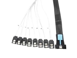 Cable De Conversión De Disco Duro Sas Slimline Pci-e Sff-8654 8i A 8 X 74p 7p 0,5 M