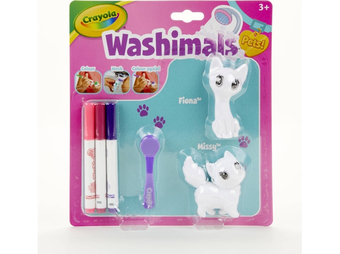 Conjunto de Bonecos CRAYOLA Washimals