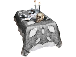 Mantel decorativo negro para Halloween 60x300 cm