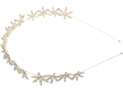 Conjunto De 2 Diademas De Plástico Con Diamantes De Imitación Y Copos De Nieve Para Mujer.