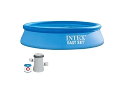 Piscina Hinchable Redonda Intex 55237 Color Babyp25 (con Purificador - 244x61 cm)