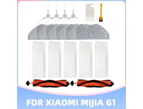 Filtro Hepa, cepillo lateral principal, fregona de repuesto para Xiaomi Mjstg1 Mijia G1 Mi Robot aspirador, accesorios esenciales para aspiradora