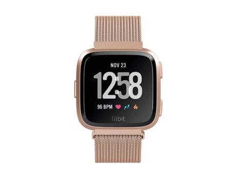 Correa INF Wbf-hsmilanversa3-19 Fitbit by Google Versa 3/Pulsera Sense (Dorado)