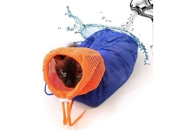 2026-bolsa De Toalla Para Gatos Perros Malla Suave Resistente A Arañazos Y Mordeduras Para Baño Corte De Uñas Exámenes