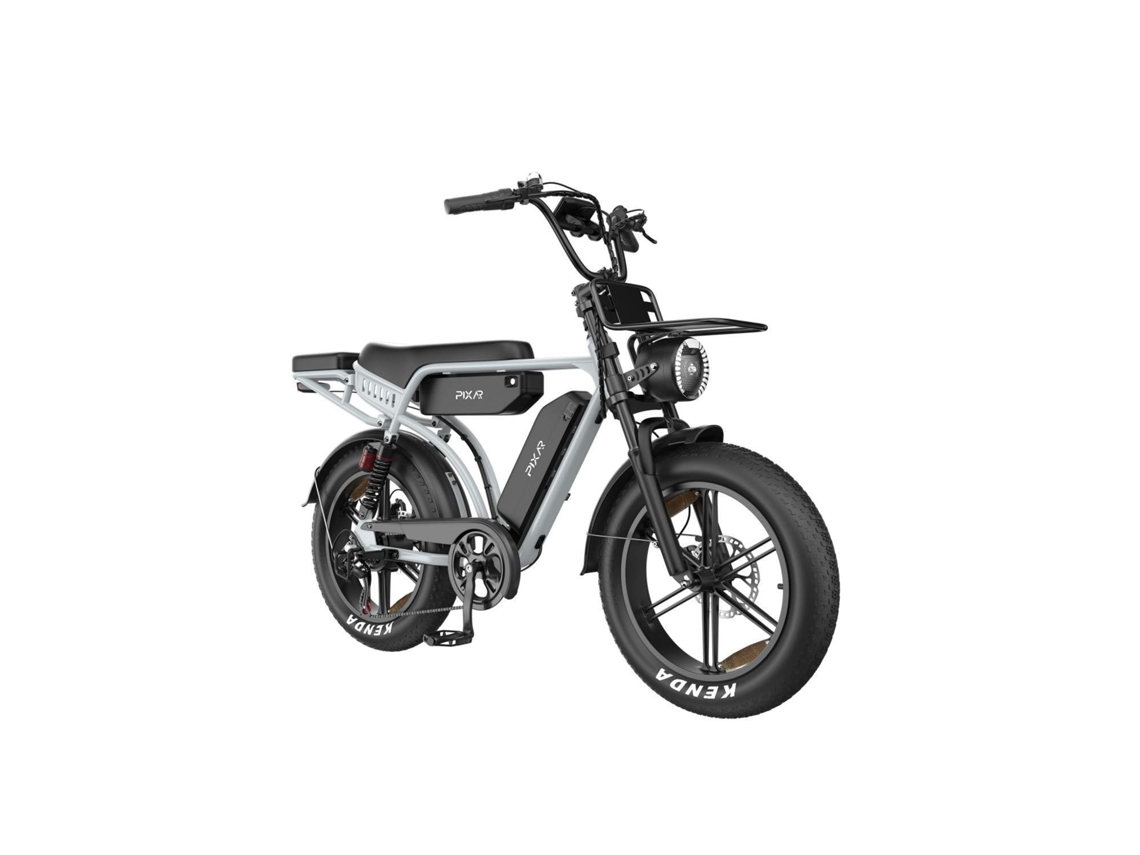 Bicicleta Eléctrica Pixar M9 Con Suspensión Completa Y Batería Doble De 48 V Y 35 Ah.