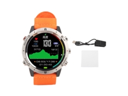 Reloj inteligente para hombre con Bluetooth 4.0, clasificación IP68, monitor de frecuencia cardíaca, pantalla táctil de 1,28'', sin marca.
