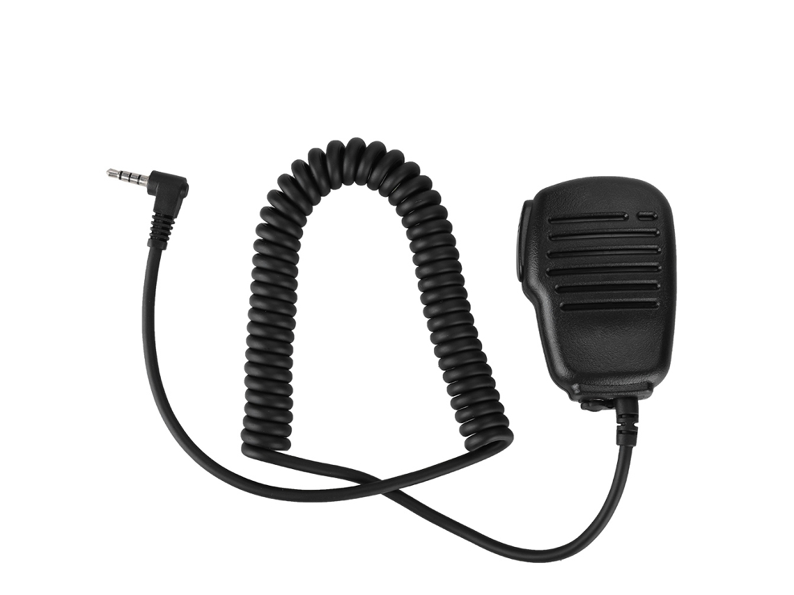 Micrófono remoto para radio (resistente a la lluvia, control PTT)