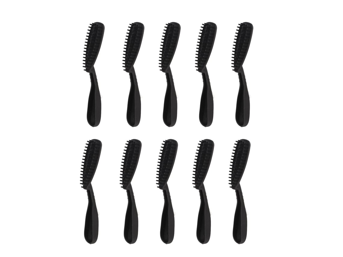 10 Piezas Cepillo De Tinte Para Cabello Aplicador De Mechones Peine Portátil Para Belleza En Casa Y Salón