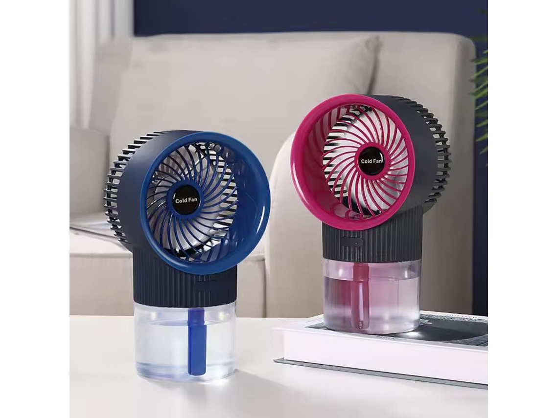 El ventilador nebulizador recargable para computadora portátil tintinea