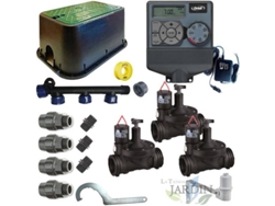 Kit Profesional Riego Automático ORBIT - Suinga de 3 Zonas 24V