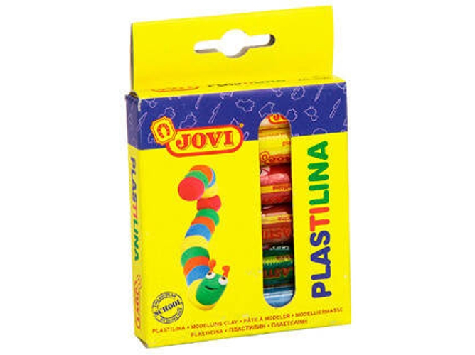 Plastilina JOVI 6 Unidades (Multicolor - 90/6)