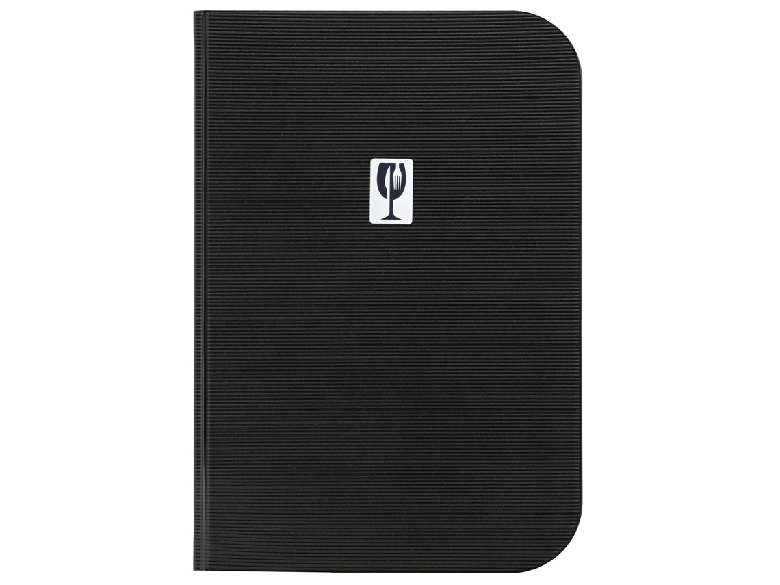 Carpeta de Menú SECURIT Essential A4 Negra