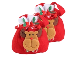 Bolsa de regalo para Navidad, frutas y decoración de regalos. TRUYUETY
