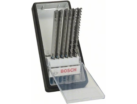 Conjunto de 6 Láminas de Sierra de Calar BOSCH Vertical Robust Line Metal Profile Vástago T