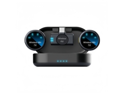 Micrófono De Solapa Inalámbrico Con Reducción De Ruido Magnético Plug And Play Adecuado Para Iphone 14 Y Modelos Anteriores (Negro) CUICH