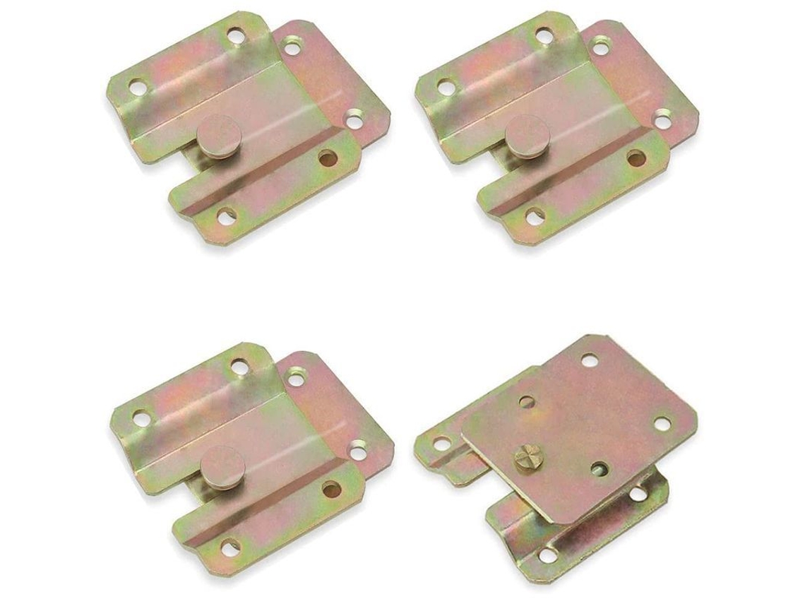 Gancho Metálico Empotrable Para Pared Con 4 Piezas Retráctiles Para Cuadros Y Decoraciones.