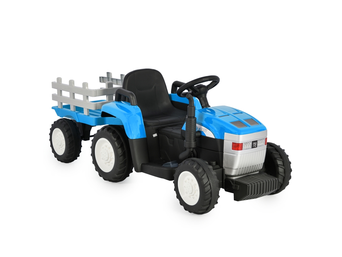 Tractor Dallas Blue Moni con remolque