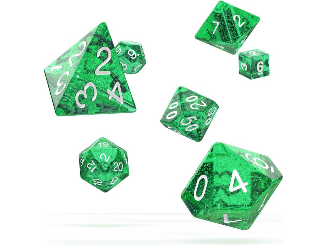 Set de Dados OAKIE DOAKIE Oakie Doakie Dice RPG Set Speckled - Green (Edad Mínima: 8 Años)