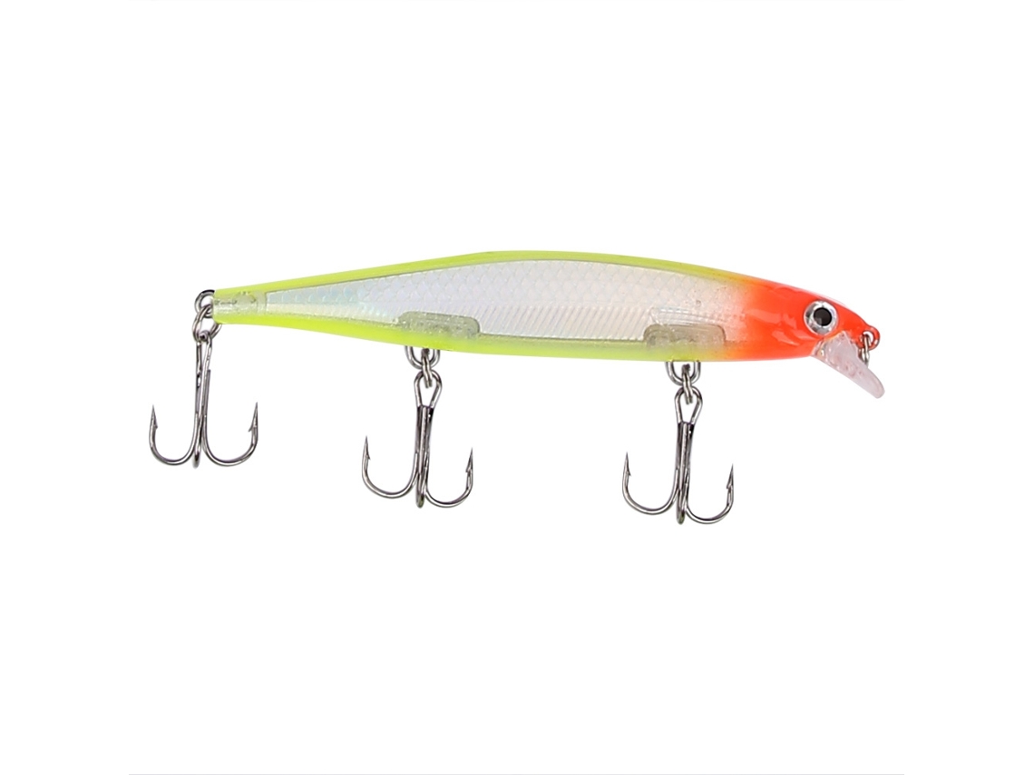 Lure (suspending Sinking Long Cast) Heng Jia 13g/11cm Minnow Lure Para Lucioperca Y Lubina