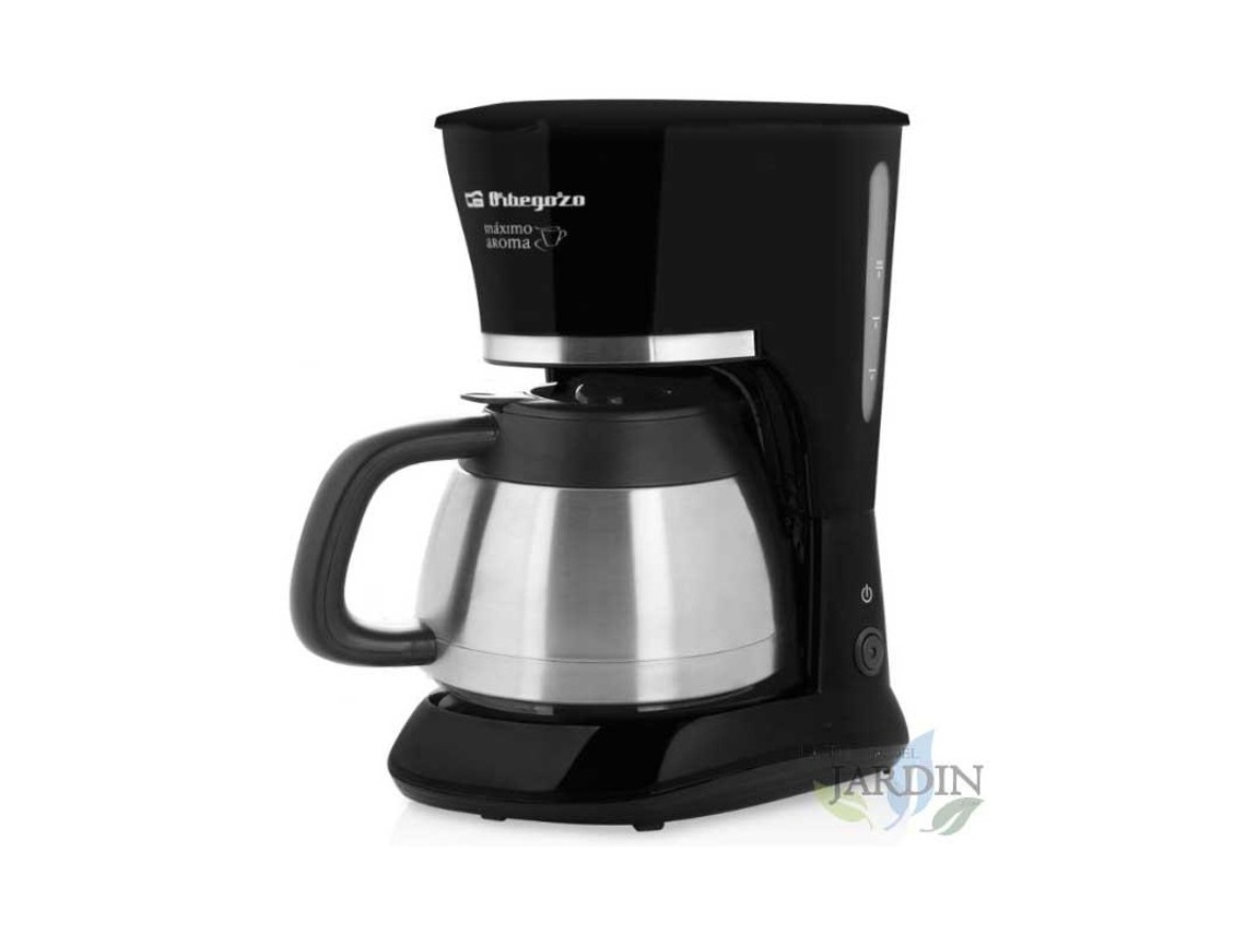 Cafetera de Goteo ORBEGOZO 1 L 10-12 Tazas 800W