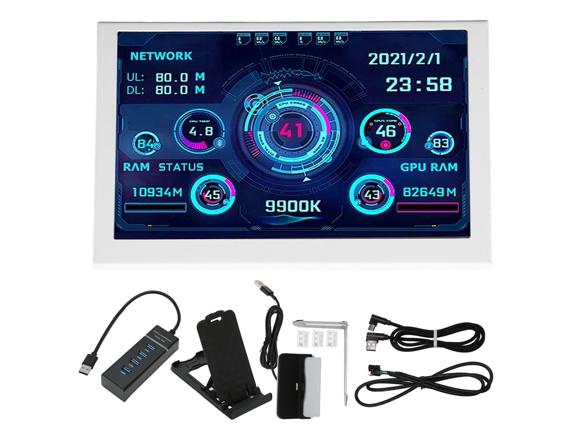 Monitor de Temperatura LAXISCREED 5'' Ips Usb c