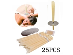 Kit de herramientas para la eliminación de cerumen con 25 piezas, compacto, recargable, para uso diario, higiénico, compacto, recargable, uso