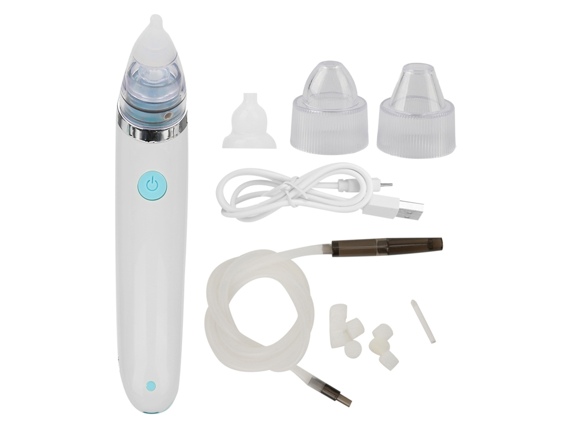 Aspirador Nasal Eléctrico Con 5 Velocidades Para Limpiar Nariz, Oídos, Puntos Negros Y Puntos Azules.