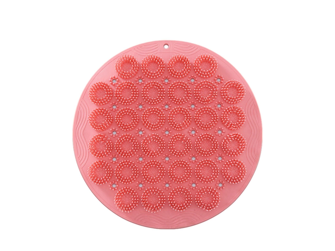Tapete De Massagem Universal Para Pés Antiderrapante Chuveiro Pendurável Escova De Massagem Para Massagem Nas Costas