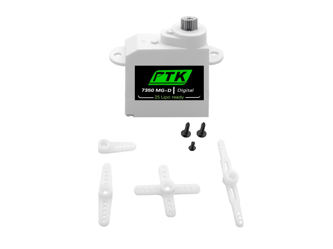4 Pcsptk 7350 Mg-d 5g Digital Servo Metal Gear For Epp E3p Airplane Indoors Mini Rc Aircraft Helicopter