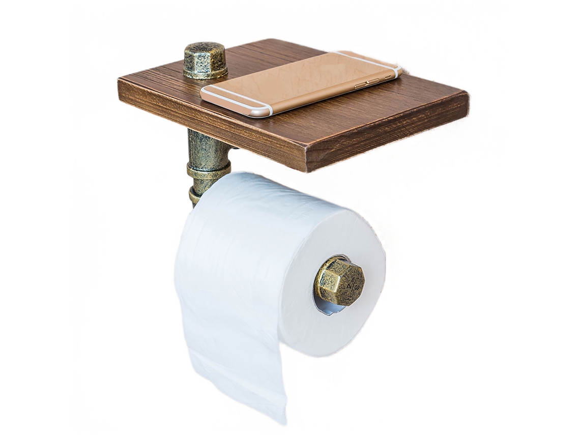 Portarrollos de Papel Higiénico XGF Dorado
