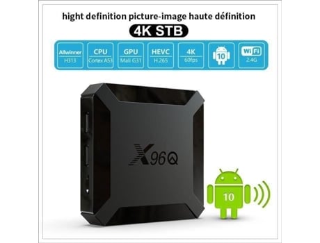 Box Smart TV Sunnzo X96Q (Android - 4K Ultra HD - 1 GB - 8 GB)