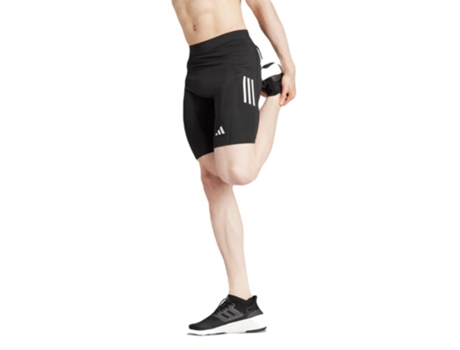 Pantalones Cortos de Hombre para Running ADIDAS Mallas Cortas Own The Run Poliéster Negro (M)