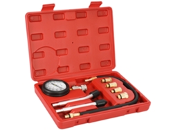 Probador De Presión De Cilindros Para Motores De Gasolina De Automóviles, Rango De 0 A 300 Psi, Con Estuche De Transporte.
