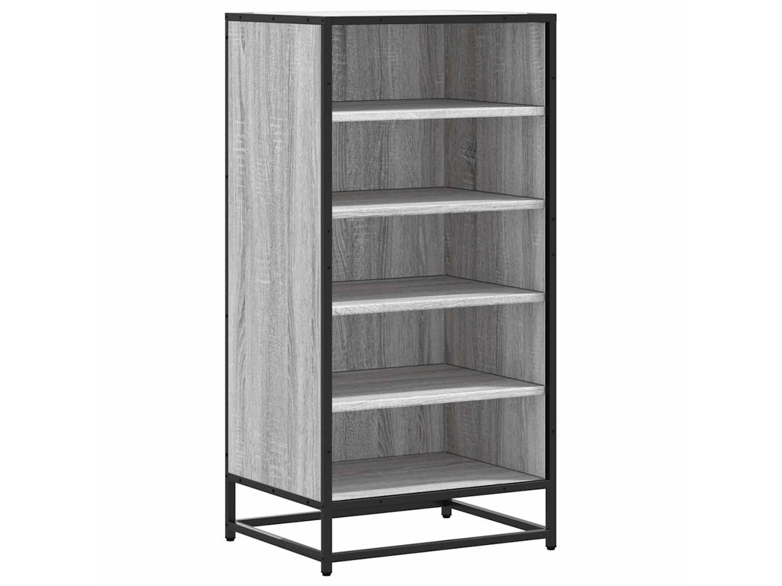 Zapatero de derivados de madera gris, Sonoma MAISON EXCLUSIVE, 48x38x97,5 cm