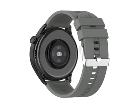 Correa de Silicona ajustable 22mm para Huawei Watch 3/Watch 3 Pro/Watch GT 2 46mm/Watch Buds - canoso