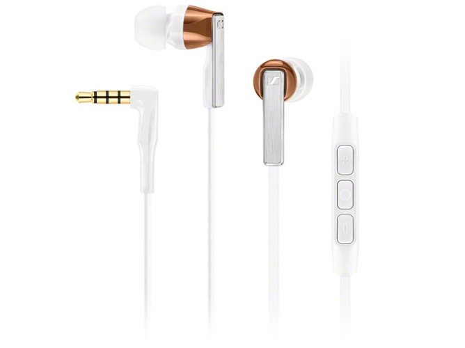 Auriculares con Cable SENNHEISER Intra Cx 5 (In Ear - Micrófono - Blanco)