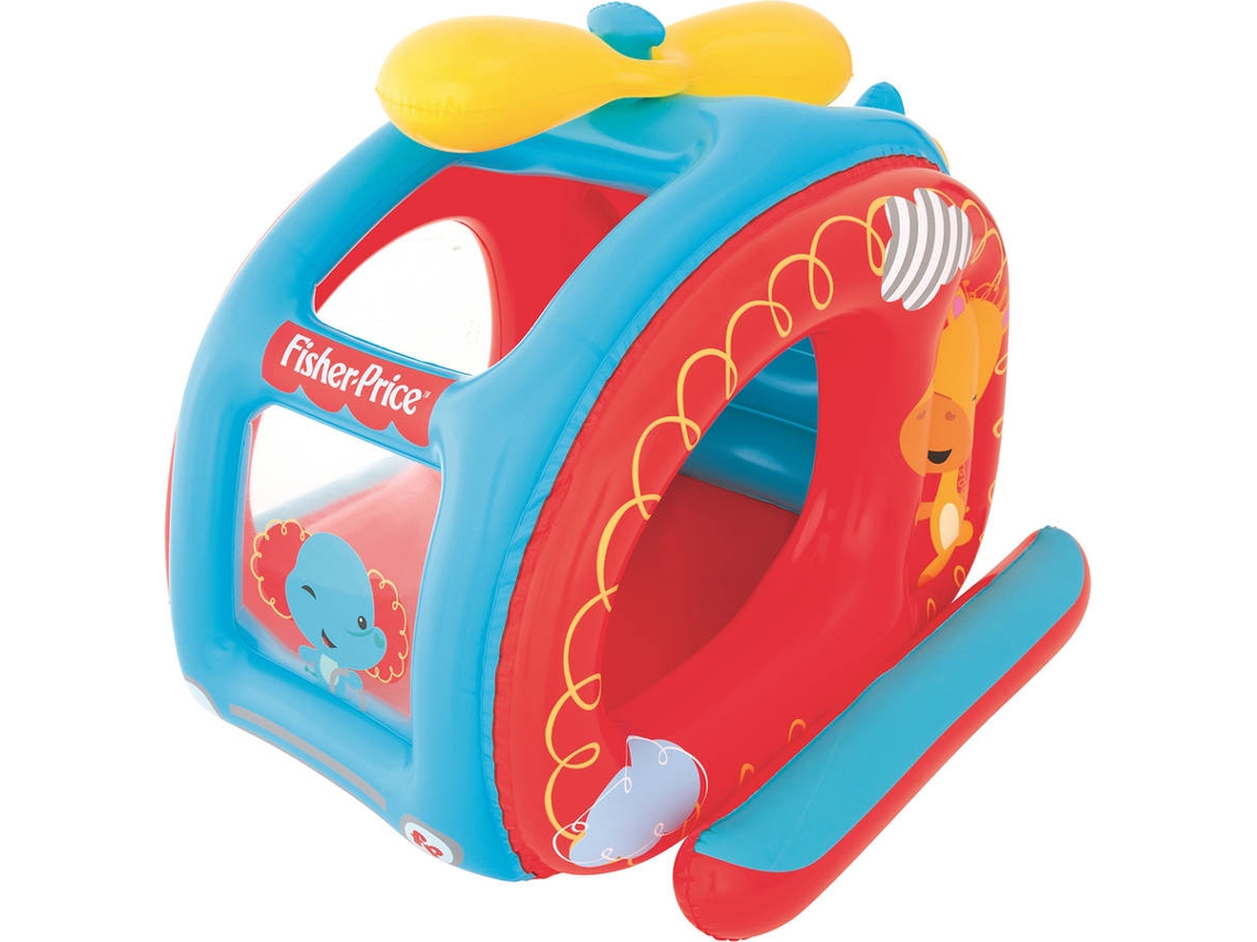 Piscina de Bolas Hinchable BESTWAY Helicóptero FISHER-PRICE 137x112x97 cm