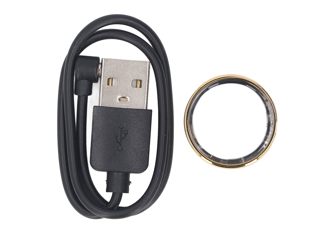 Rebe-anel Rastreador Inteligente De Fitness Ip68 Resistente À Água Dourado